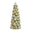 Pier Place Green Glass Christmas Tree LED Lights